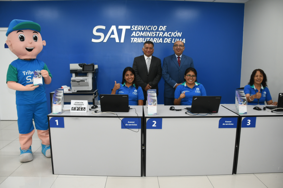 SAT inauguró nuevo Centro de Orientación en el Gran Mercado Mayorista de  Lima ubicado en Santa Anita