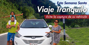 SAT lanza campaña “ Viaje Tranquilo en Semana Santa y evite la captura de su vehículo “