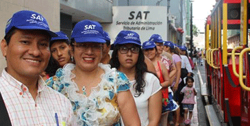 SAT lanza cronograma de paseos y talleres para sus contribuyentes puntuales